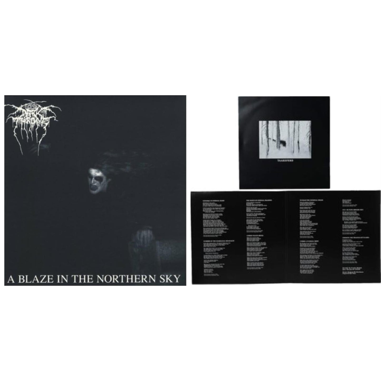 This is a 2 LP Vinyl SKU bundle.
1.This LP Vinyl is brand new.Format: LP VinylMusic Style: Black MetalThis item's title is: Blaze In The Northern SkyArtist: DarkthroneBarcode: 801056702814Release Date: 2/6/2017
2.This LP Vinyl is brand new.