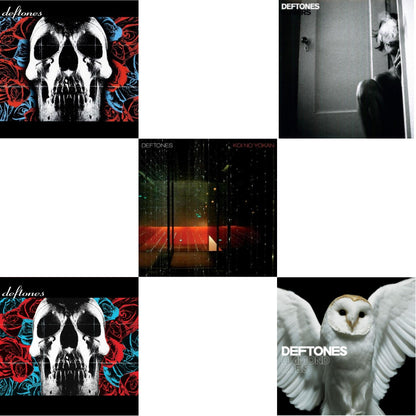 Deftones & Deftones (X) (20Th Anniversary/Ruby Red LP Vinyl) & Koi No Yokan & Covers & Diamond Eyes
