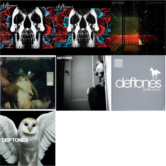 Deftones & Deftones (X) (20Th Anniversary/Ruby Red LP Vinyl) & Koi No Yokan & Saturday Night Wrist & Covers & White Pony & Diamond Eyes