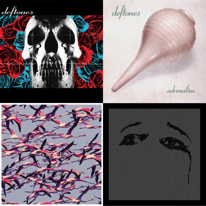 Deftones (X) (20Th Anniversary/Ruby Red LP Vinyl) & Ohms & Gore (White LP Vinyl) & Adrenaline
