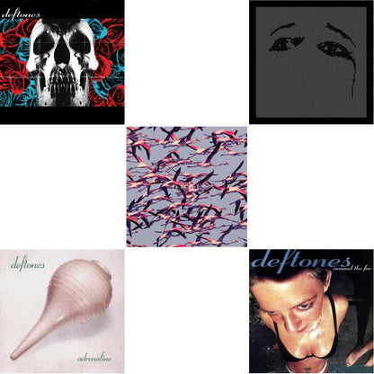 Deftones (X) (20Th Anniversary/Ruby Red LP Vinyl) & Ohms & Gore (White LP Vinyl) & Around The Fur (180G) & Adrenaline