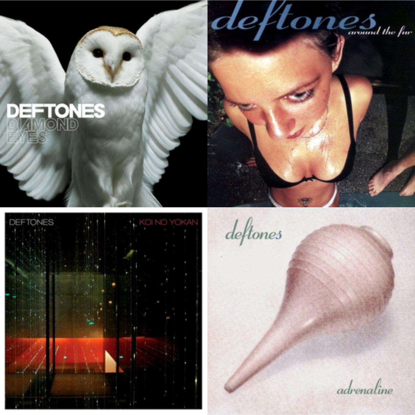 Adrenaline & Around The Fur & Koi No Yokan & Diamond Eyes