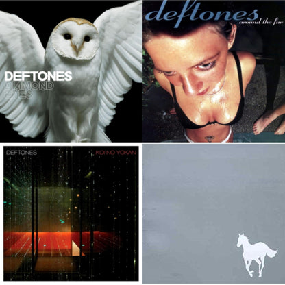 Deftones - Around The Fur & White Pony & Koi No Yokan & Diamond Eyes - CD Bundle