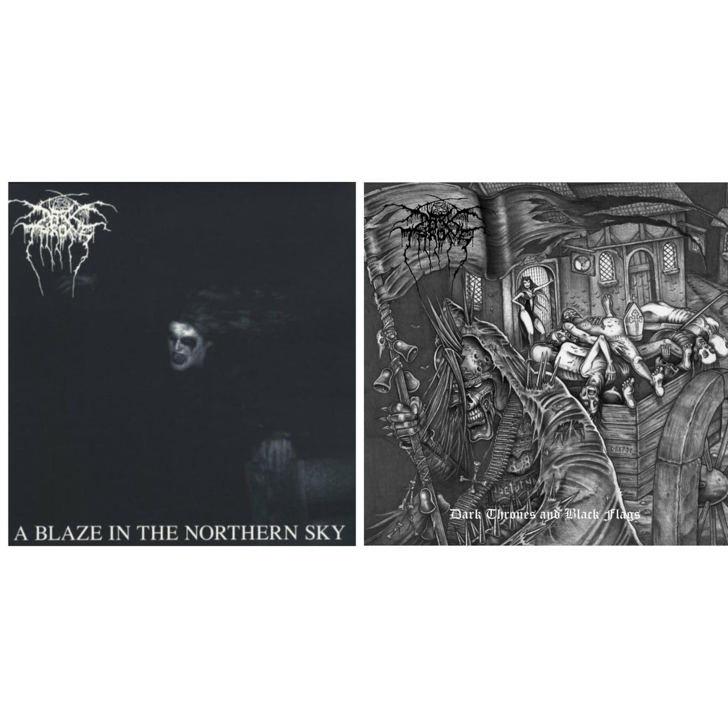 Blaze In The Northern Sky & Dark Thrones & Black Flags