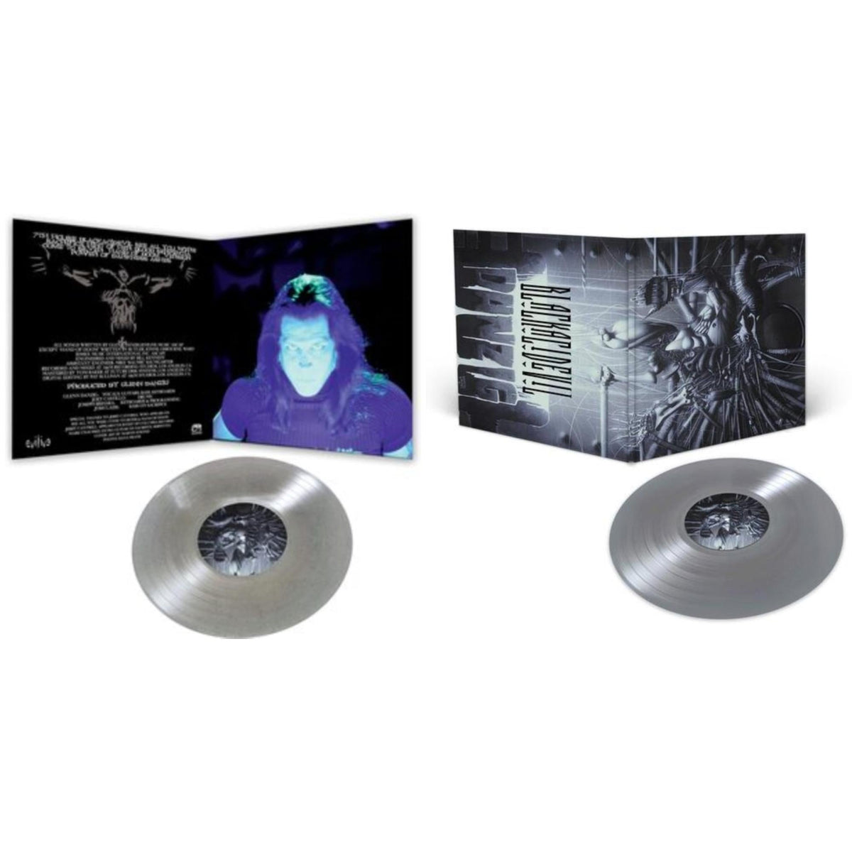 Danzig 5: Blackout (Glitter LP Vinyl) & Danzig 5: Blackacidevil (Silver LP Vinyl)