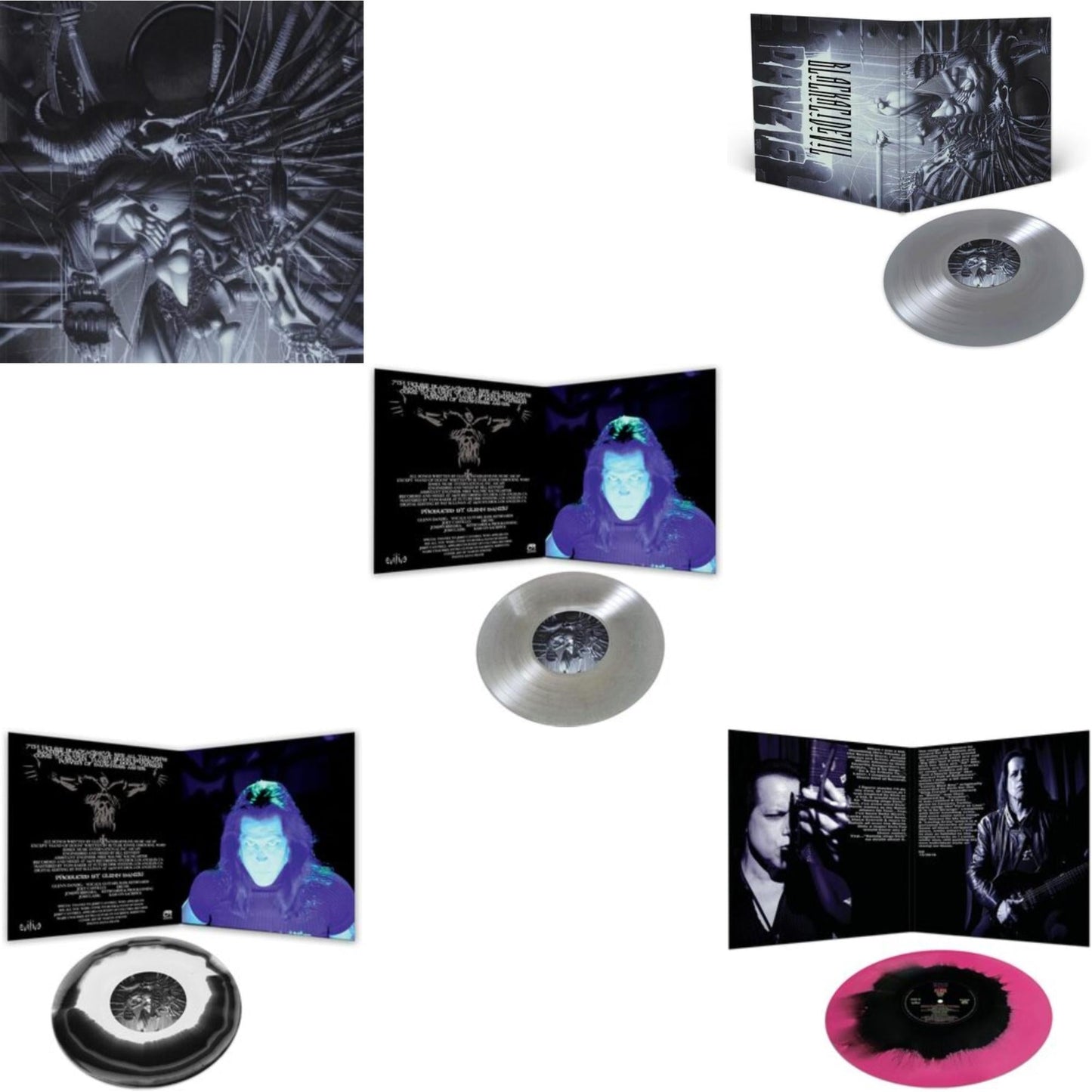 This is a 5 LP Vinyl SKU bundle.
1.This LP Vinyl is brand new.Format: LP VinylMusic Style: Heavy MetalThis item's title is: Danzig 5: Blackacidevil (Black LP Vinyl)Artist: DanzigLabel: CLEOPATRABarcode: 889466242717Release Date: 10/29/2021
2.This LP Vinyl is brand new.