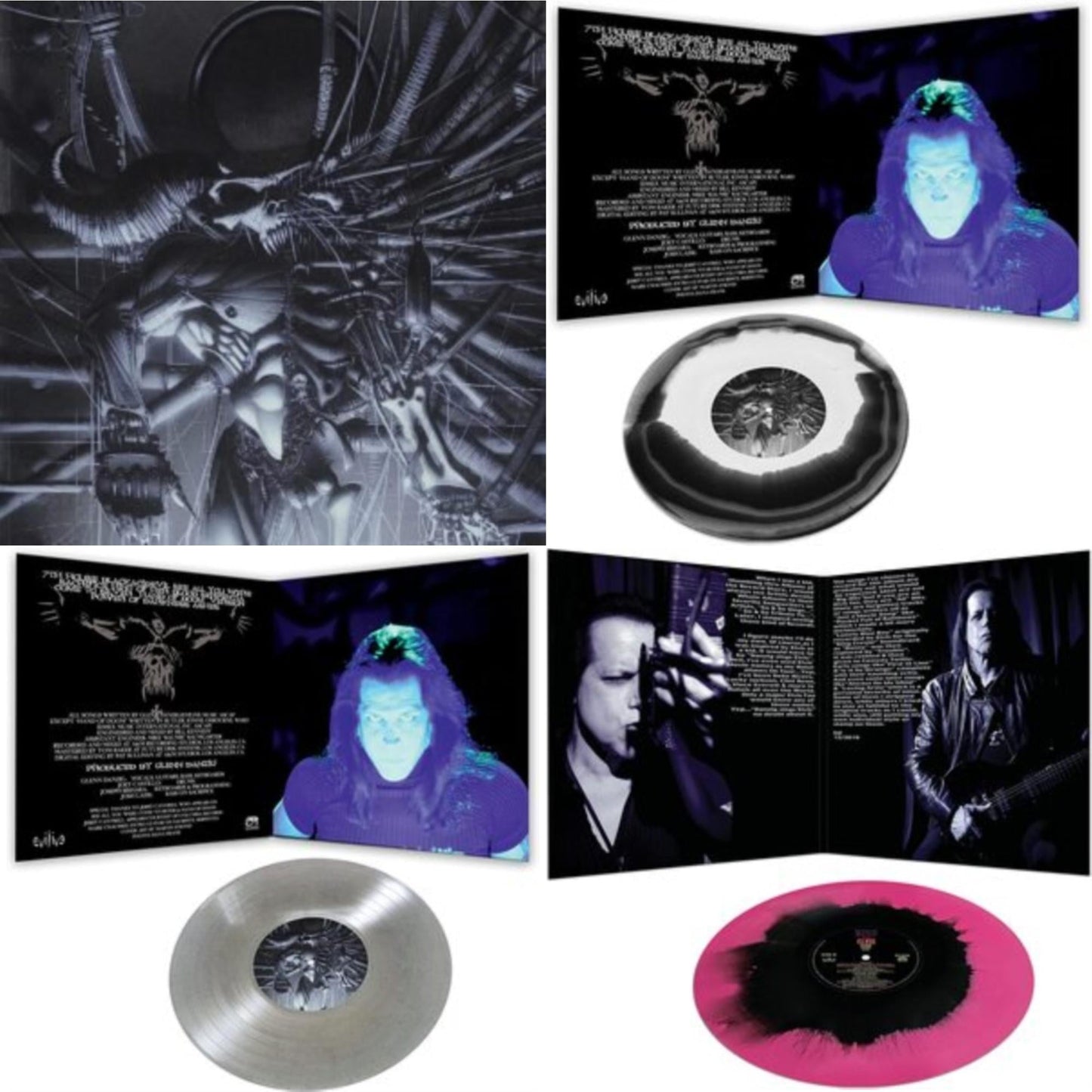 This is a 4 LP Vinyl SKU bundle.
1.This LP Vinyl is brand new.Format: LP VinylMusic Style: Heavy MetalThis item's title is: Danzig 5: Blackacidevil (Black LP Vinyl)Artist: DanzigLabel: CLEOPATRABarcode: 889466242717Release Date: 10/29/2021
2.This LP Vinyl is brand new.