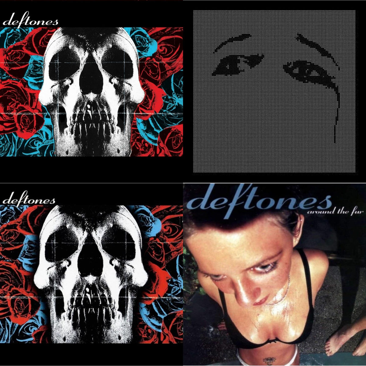 Deftones & Deftones (X) (20Th Anniversary/Ruby Red LP Vinyl) & Ohms & Around The Fur (180G)