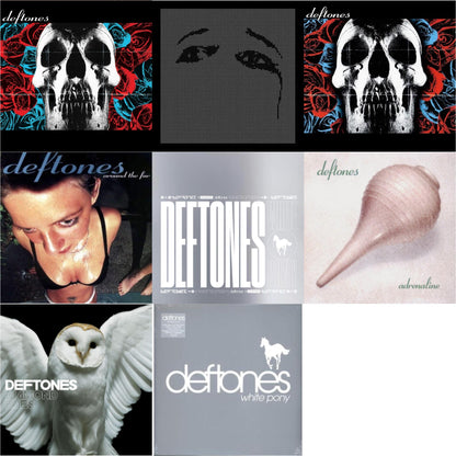 Deftones - Deftones & Deftones (X) (20Th Anniversary/Ruby Red LP Vinyl) & Ohms & White Pony (X) (20Th Anniversary Deluxe Edition/Super Deluxe) & Around The Fur (180G) & Adrenaline & White Pony & Diamond Eyes
