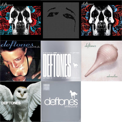 Deftones - Deftones & Deftones (X) (20Th Anniversary/Ruby Red LP Vinyl) & Ohms & White Pony (X) (20Th Anniversary Deluxe Edition/Super Deluxe) & Around The Fur (180G) & Adrenaline & White Pony & Diamond Eyes
