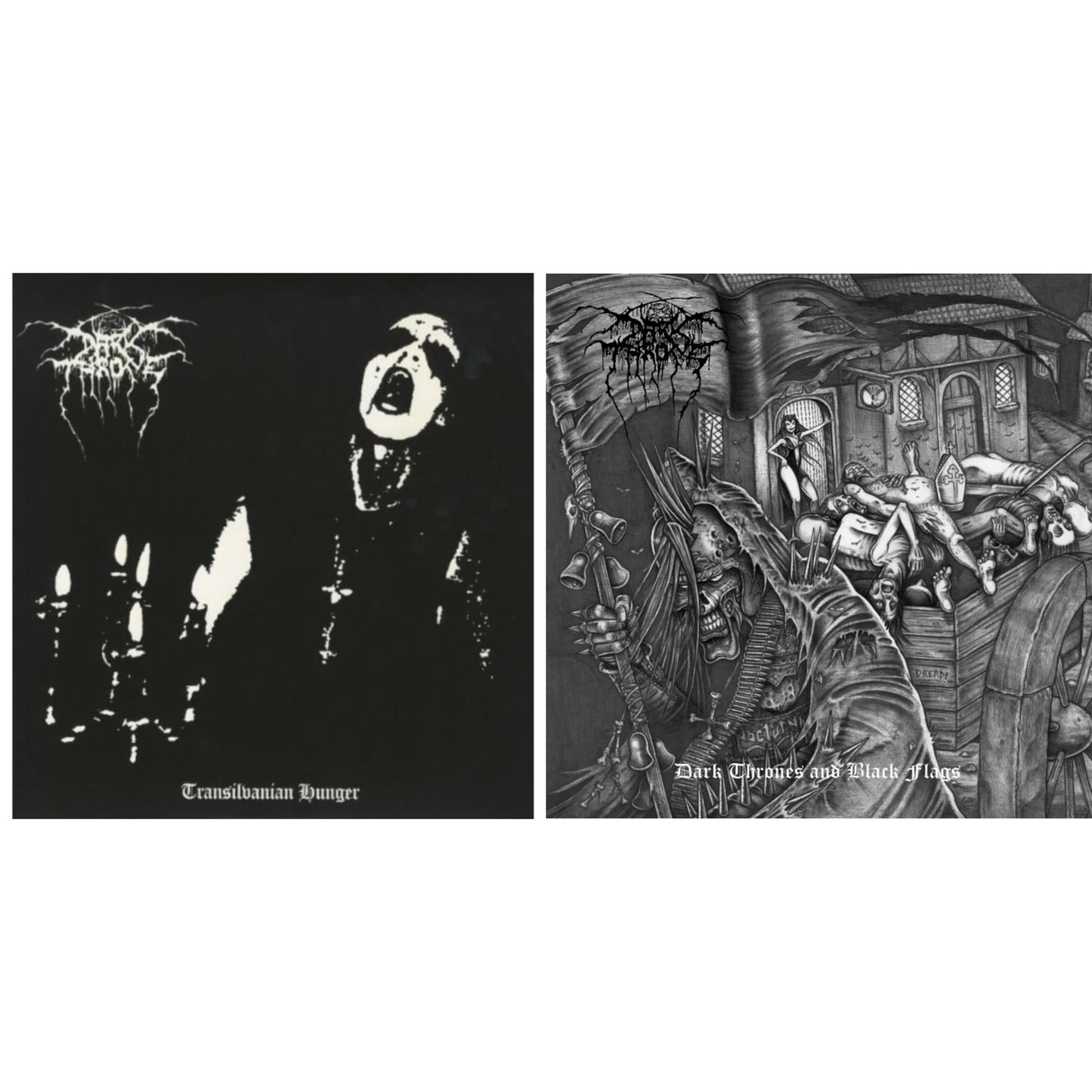 Transilvanian Hunger & Dark Thrones & Black Flags