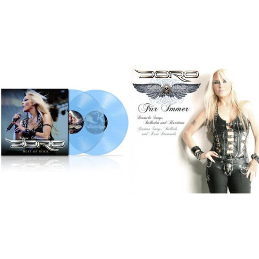 Magic Diamonds - Best Of Rock (Gatefold Jacket/Clear LP Vinyl) & Fur Immer (Black White Marbled LP Vinyl)