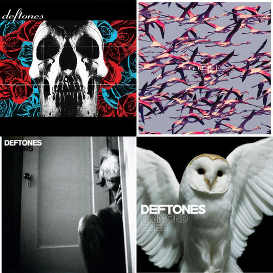 Deftones (X) (20Th Anniversary/Ruby Red LP Vinyl) & Gore (White LP Vinyl) & Covers & Diamond Eyes