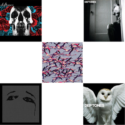 Deftones (X) (20Th Anniversary/Ruby Red LP Vinyl) & Ohms & Gore (White LP Vinyl) & Covers & Diamond Eyes
