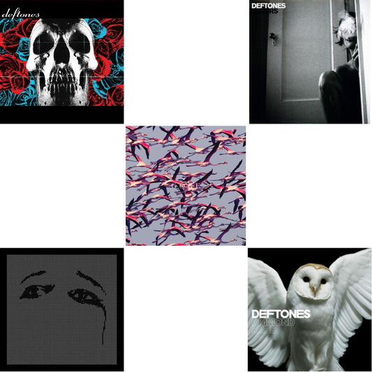 Deftones (X) (20Th Anniversary/Ruby Red LP Vinyl) & Ohms & Gore (White LP Vinyl) & Covers & Diamond Eyes