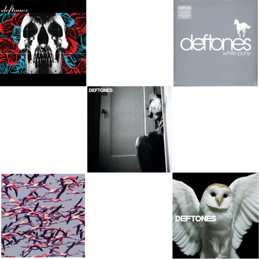 Deftones (X) (20Th Anniversary/Ruby Red LP Vinyl) & Gore (White LP Vinyl) & Covers & White Pony & Diamond Eyes