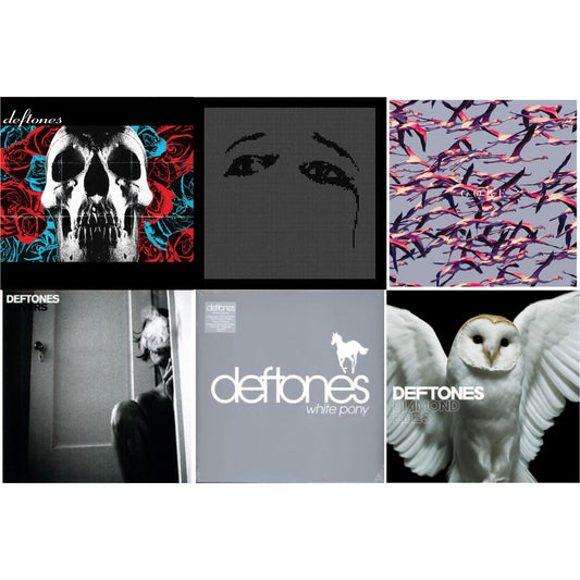Deftones (X) (20Th Anniversary/Ruby Red LP Vinyl) & Ohms & Gore (White LP Vinyl) & Covers & White Pony & Diamond Eyes
