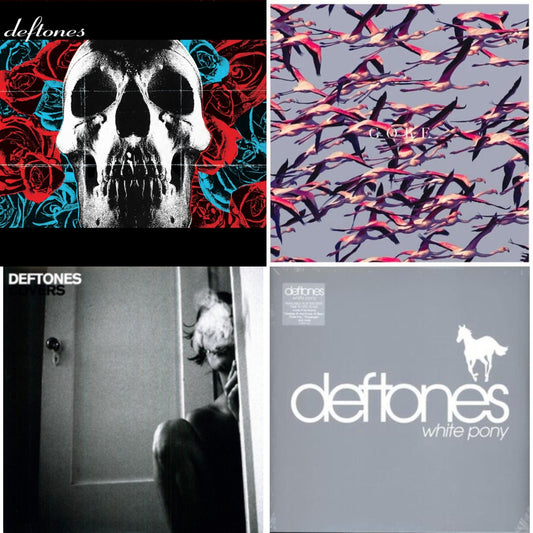 Deftones (X) (20Th Anniversary/Ruby Red LP Vinyl) & Gore (White LP Vinyl) & Covers & White Pony