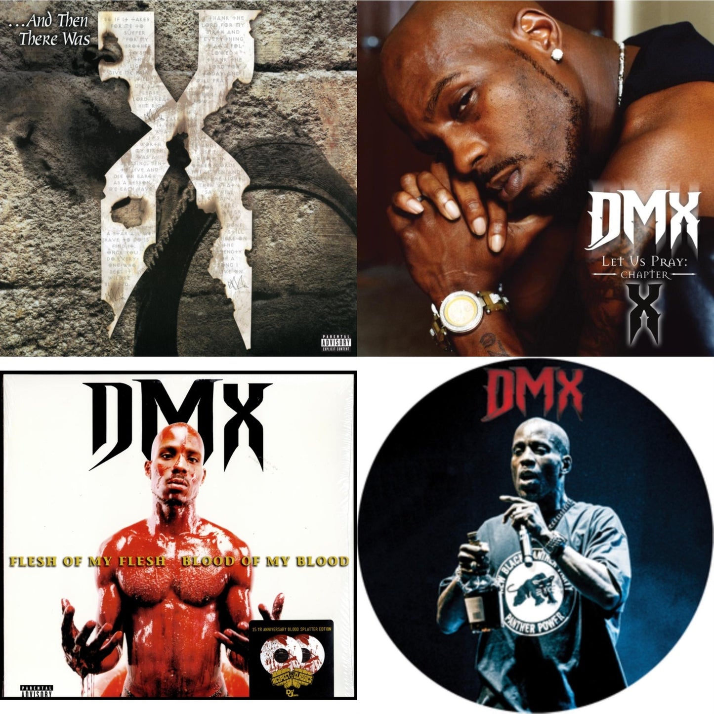 ...And Then There Was X (X) (Black Ice Vinyl/2LP) & Let Us Pray: Chapter X (Translucent Tan LP Vinyl/Ep) & Flesh Of My Fleshblood Of My Blood & Greatest
