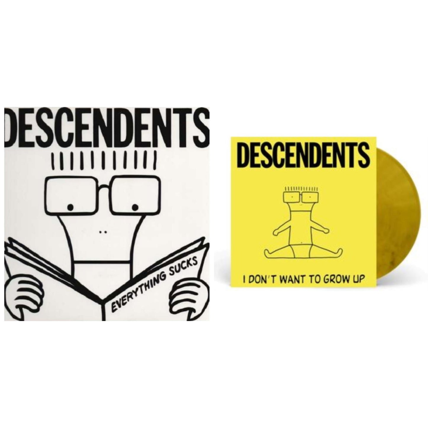 Everything Sucks & I Don't Want To Grow Up (Banana Peel LP Vinyl)