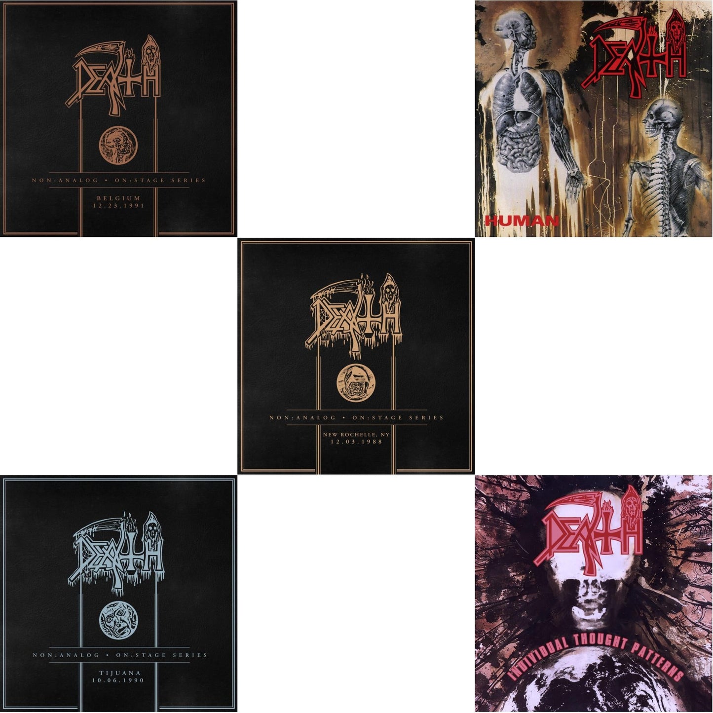 Non:Analog - On:Stage Series - Belgium 12-23-1991 & Non:Analog - On:Stage Series - Tijuana 10-06-1990 & Non:Analog - On:Stage Series - New Rochelle, Ny 12-03-1988 & Human & Individual Thought Patterns