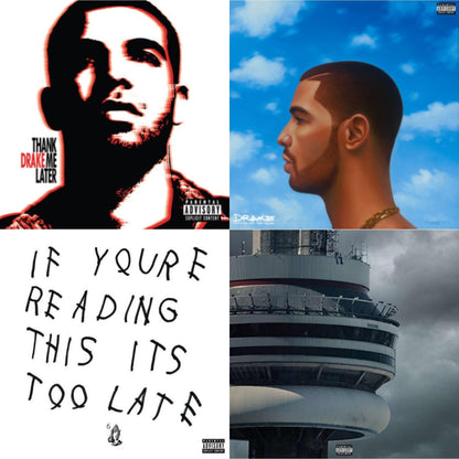 Thank Me Later & Nothing Was The Same & If You're Reading This It's Too Late & Views (Exp)