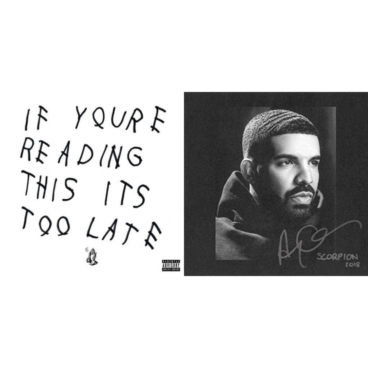 If You're Reading This It's Too Late (Ex) & Scorpion (2 LP)
