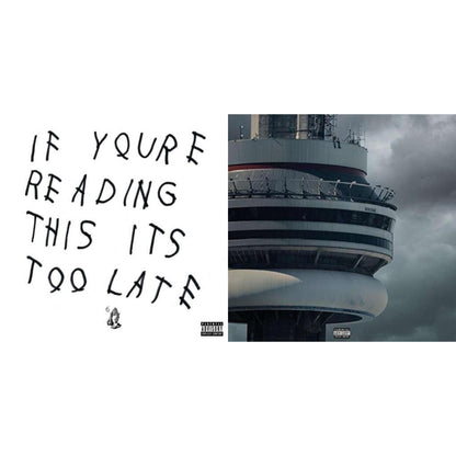 Drake - Views (Ex) & If You're Reading This It's Too Late (Ex) - LP Vinyl Bundle