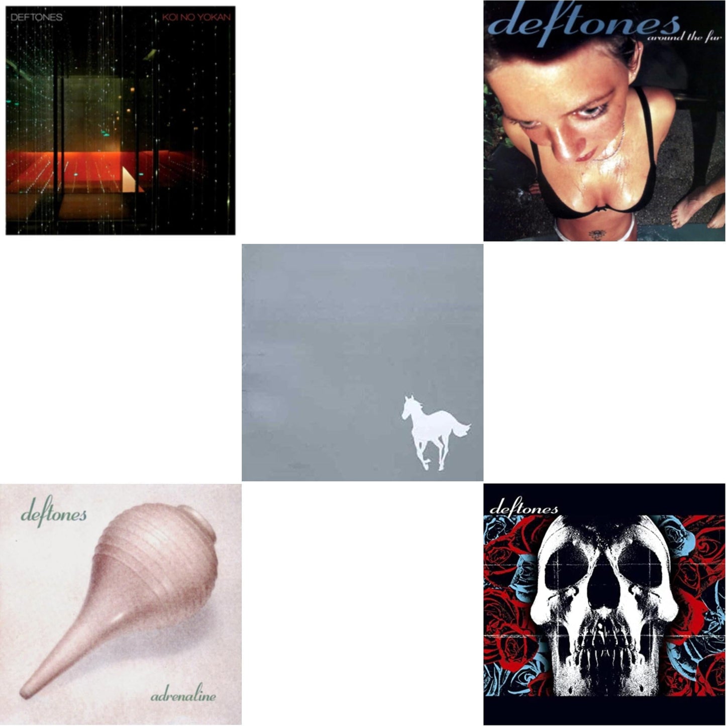 Adrenaline & Around The Fur & White Pony & Deftones & Koi No Yokan