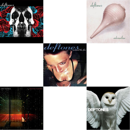Deftones (X) (20Th Anniversary/Ruby Red LP Vinyl) & Koi No Yokan & Around The Fur (180G) & Adrenaline & Diamond Eyes