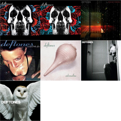 Deftones & Deftones (X) (20Th Anniversary/Ruby Red LP Vinyl) & Koi No Yokan & Around The Fur (180G) & Adrenaline & Covers & Diamond Eyes