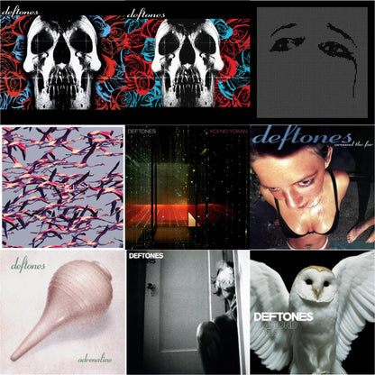 Deftones & Deftones (X) (20Th Anniversary/Ruby Red LP Vinyl) & Ohms & Gore (White LP Vinyl) & Koi No Yokan & Around The Fur (180G) & Adrenaline & Covers & Diamond Eyes