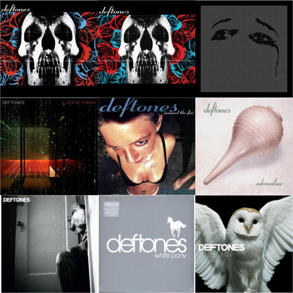 Deftones & Deftones (X) (20Th Anniversary/Ruby Red LP Vinyl) & Ohms & Koi No Yokan & Around The Fur (180G) & Adrenaline & Covers & White Pony & Diamond Eyes