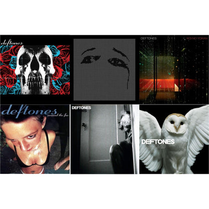 Deftones (X) (20Th Anniversary/Ruby Red LP Vinyl) & Ohms & Koi No Yokan & Around The Fur (180G) & Covers & Diamond Eyes