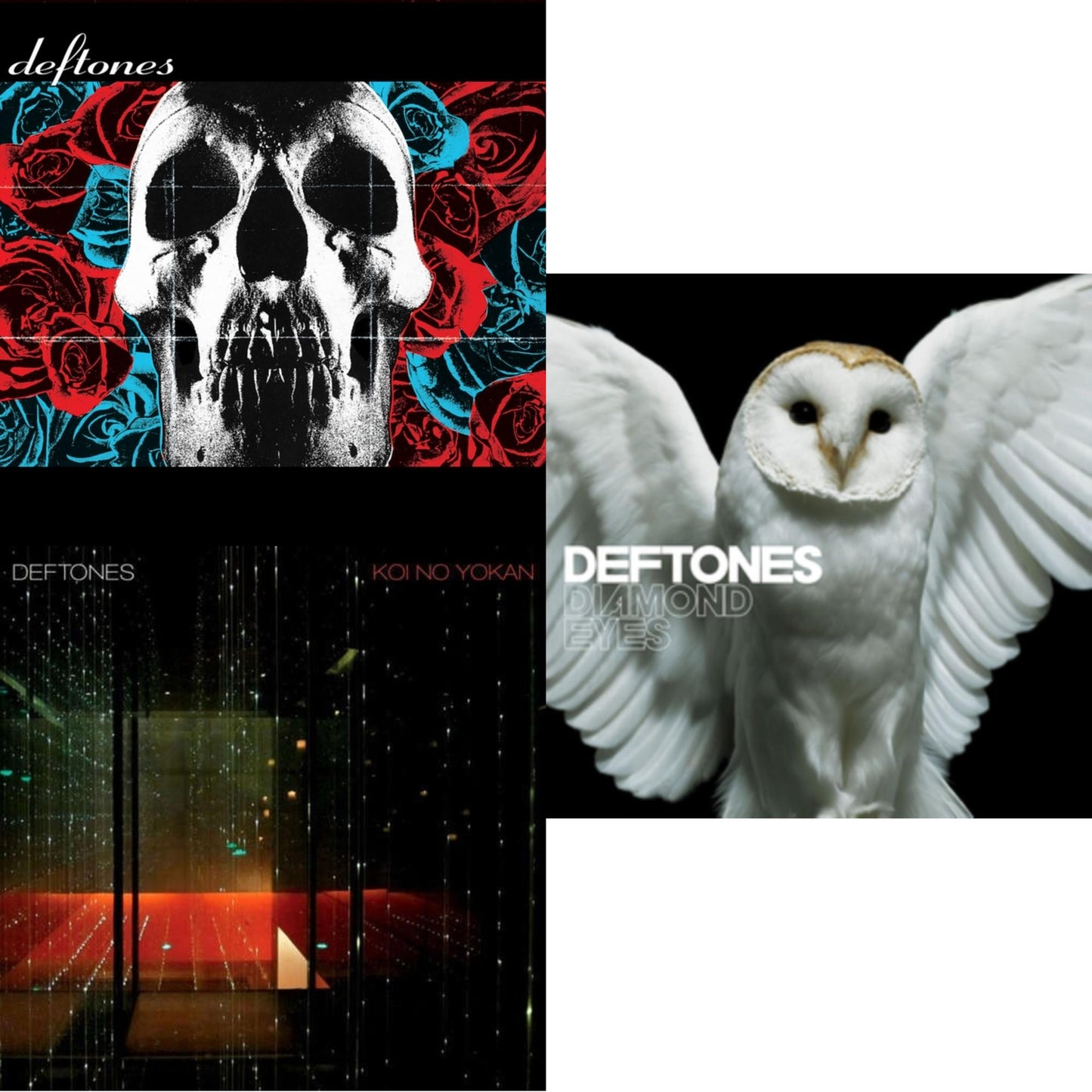 Deftones (X) (20Th Anniversary/Ruby Red LP Vinyl) & Koi No Yokan & Diamond Eyes