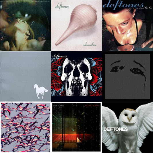 Saturday Night Wrist & Adrenaline & Around The Fur & White Pony & Deftones & Ohms & Gore & Koi No Yokan & Diamond Eyes