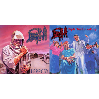 This is a 2 LP Vinyl SKU bundle.
1.This LP Vinyl is brand new.Format: LP VinylMusic Style: Death MetalThis item's title is: Leprosy (Reissue)Artist: DeathLabel: RELAPSEBarcode: 781676722815Release Date: 4/29/2014
2.This LP Vinyl is brand new.