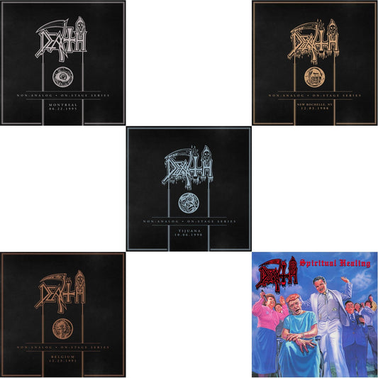 Non:Analog - On:Stage Series - Montreal 06-22-1995 & Non:Analog - On:Stage Series - Belgium 12-23-1991 & Non:Analog - On:Stage Series - Tijuana 10-06-1990 & Non:Analog - On:Stage Series - New Rochelle, Ny 12-03-1988 & Spiritual Healing