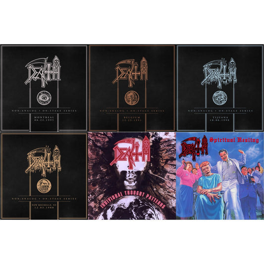 Death - Non:Analog - On:Stage Series - Montreal 06-22-1995 & Non:Analog - On:Stage Series - Belgium 12-23-1991 & Non:Analog - On:Stage Series - Tijuana 10-06-1990 & Non:Analog - On:Stage Series - New Rochelle, Ny 12-03-1988 & Individual Thought