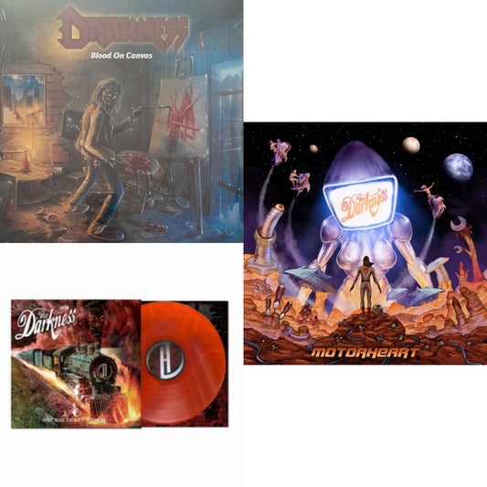 Blood On Canvas (Clear LP Vinyl) & One Way Ticket To Hell …& Back (X) (20Th Anniversary Edition) (Red LP Vinyl) & Motorheart