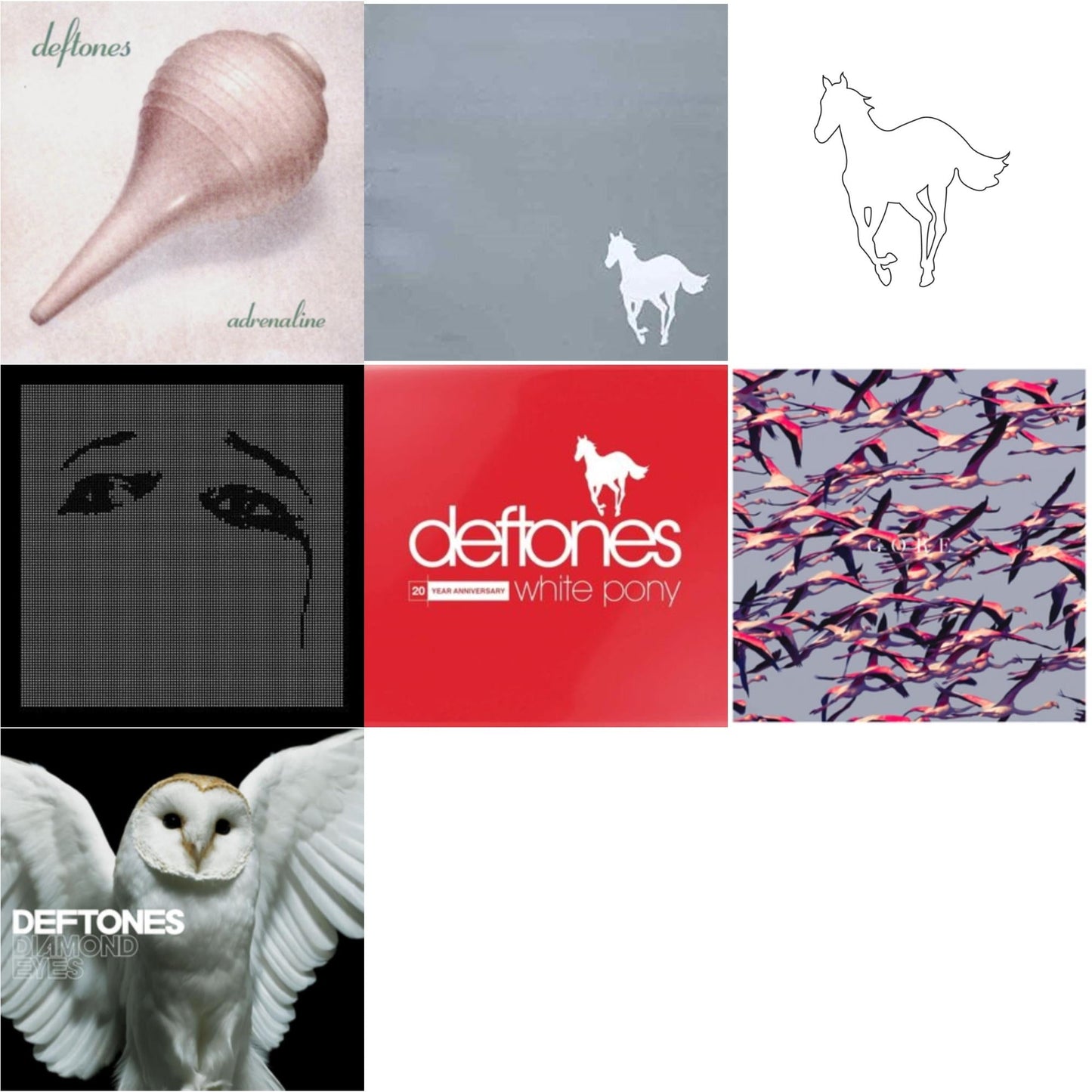 Adrenaline & White Pony & White Pony & Ohms & White Pony (X) (20Th Anniversary Deluxe Edition) & Gore & Diamond Eyes