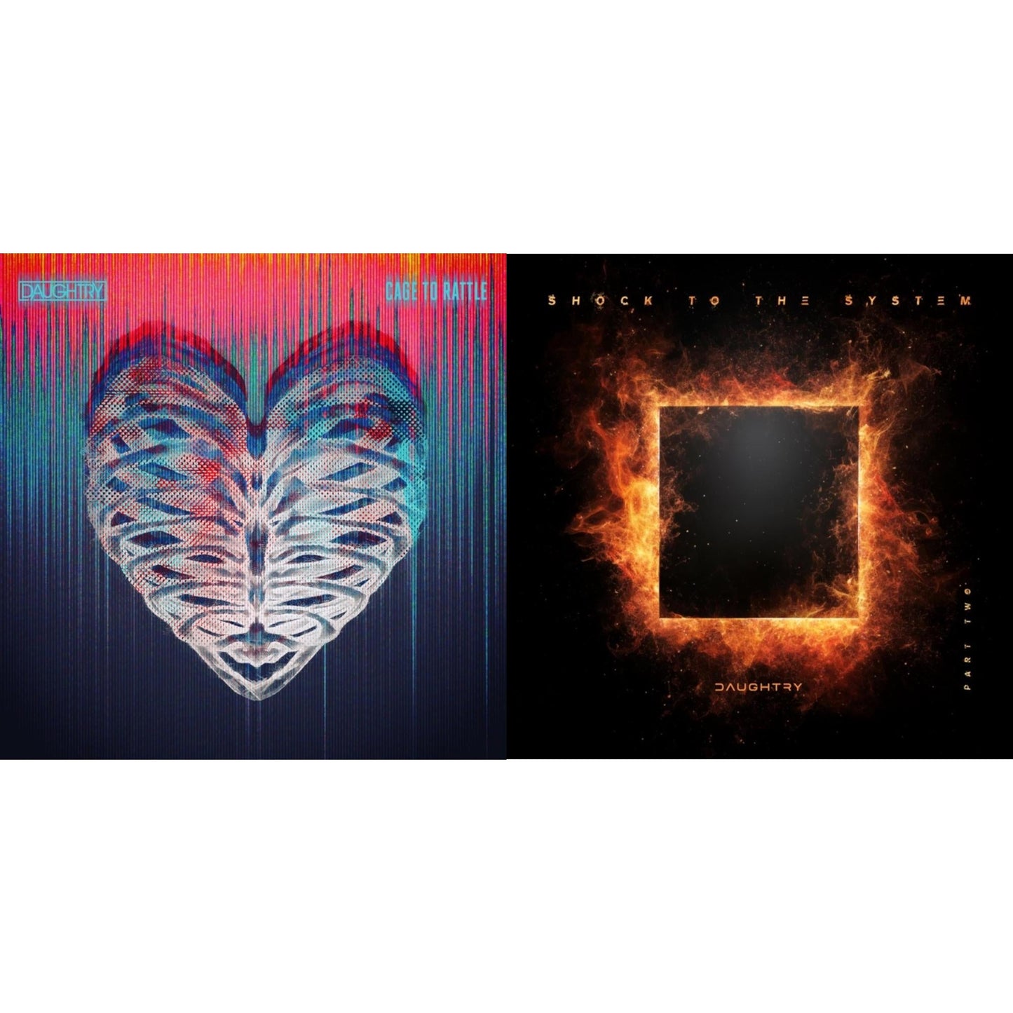Cage To Rattle (150G LP Vinyl/Dl Code) & Shock To The System (Part Two) Ep (X) (Translucent Orange LP Vinyl)