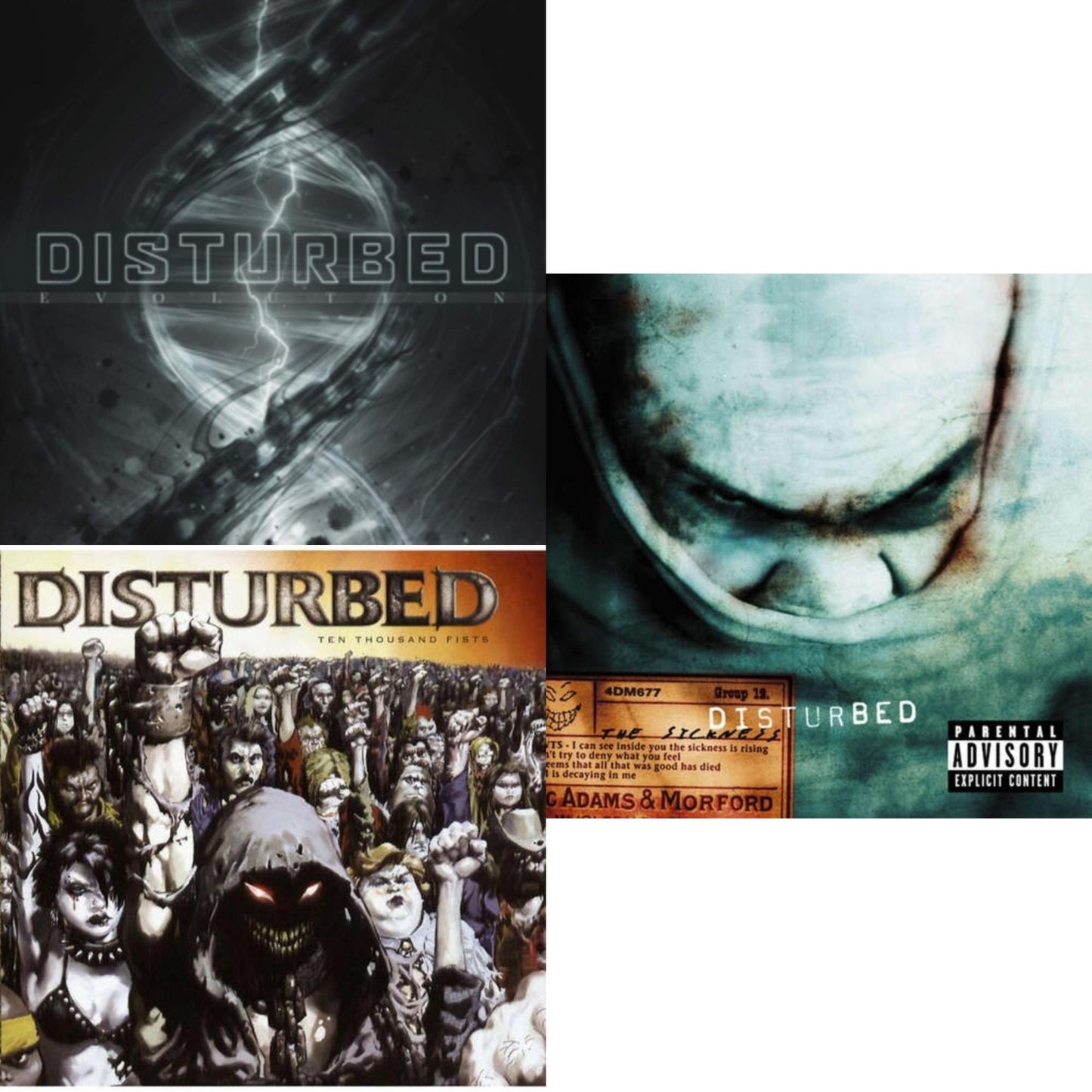 Evolution (Deluxe/2LP) & Ten Thousand Fists & Sickness