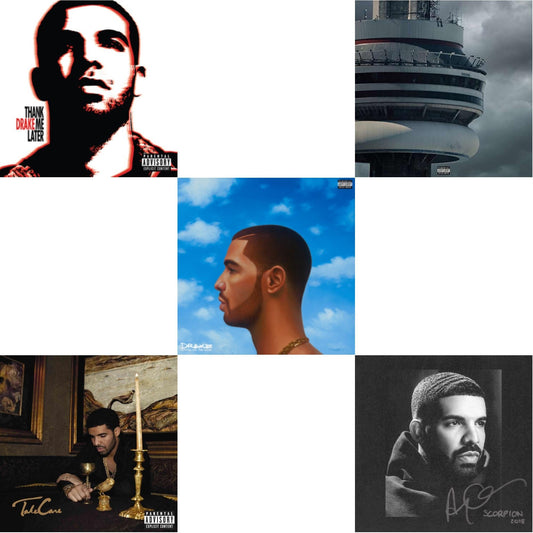 Thank Me Later & Take Care & Nothing Was The Same & Views (Exp) & Scorpion (2 CD)