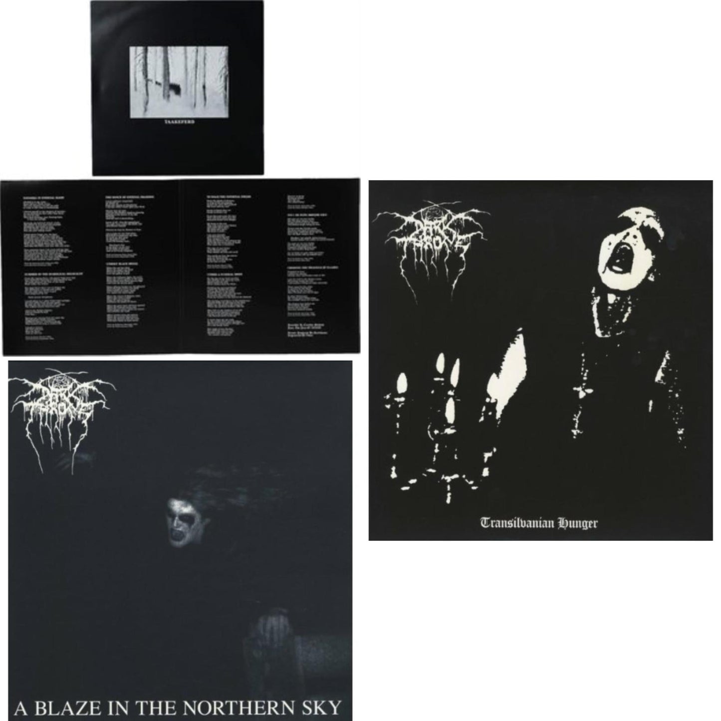 Blaze In The Northern Sky & Under A Funeral Moon & Transilvanian Hunger