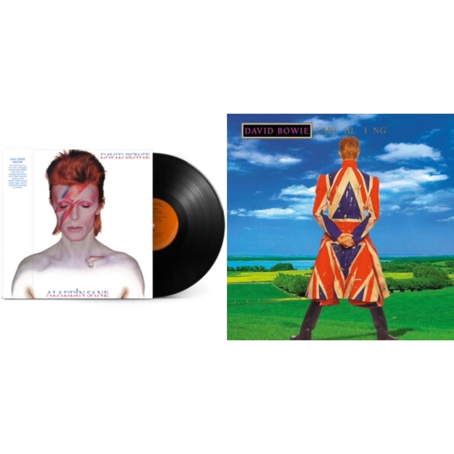Earthling (2021 Remaster/2LP) & Aladdin Sane (2013 Remaster) (Half Speed Master)