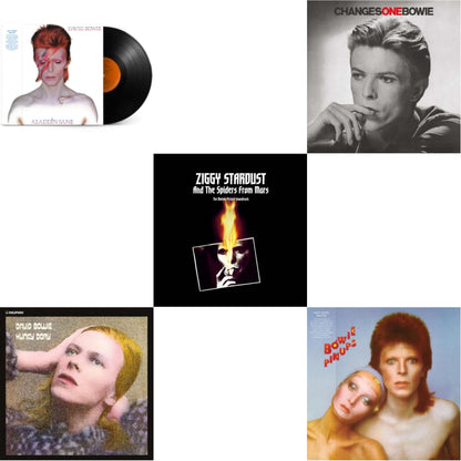 Changesonebowie (180G) & Aladdin Sane (2013 Remaster) (Half Speed Master) & Pinups (2015 Remaster) & Ziggy Stardust & The Spiders From Mars Ost (2LP) & Hunky Dory