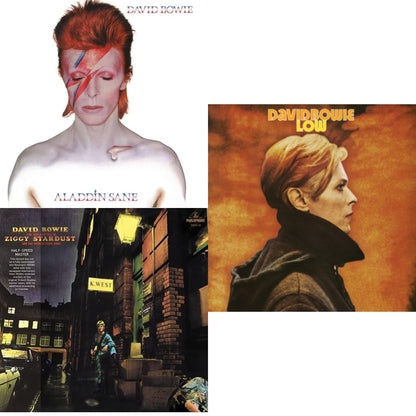 Low (2017 Remaster) & Rise & Fall Of Ziggy Stardust & The Spiders From Mars (2012 Remaster/Half-Speed Master) & Aladdin Sane