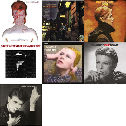 Heroes (2017 Remaster) & Low (2017 Remaster) & Station To Station (2016 Remastered Version) & Changesonebowie (180G) & Rise & Fall Of Ziggy Stardust & The Spiders From Mars (2012 Remaster/Half-Speed Master) & Aladdin Sane & Hunky Dory