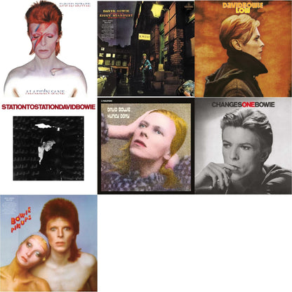Low (2017 Remaster) & Station To Station (2016 Remastered Version) & Changesonebowie (180G) & Rise & Fall Of Ziggy Stardust & The Spiders From Mars (2012 Remaster/Half-Speed Master) & Pinups (2015 Remaster) & Aladdin Sane & Hunky Dory